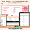 Mẫu theo dõi khách hàng và báo cáo doanh số