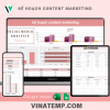 Mẫu kế hoạch content marketing