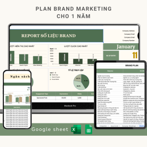 mẫu kế hoạch Branding Marketing