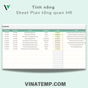 mẫu kế hoạch HR