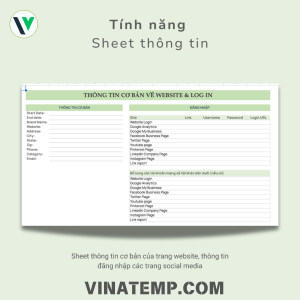 Mẫu kế hoạch SEO tổng thể