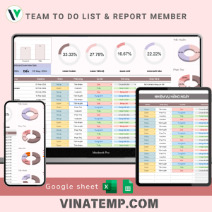Mẫu lên to do list cho TEAM