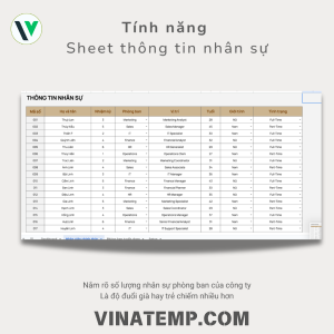 Mẫu theo dõi và báo cáo tuyển dụng nhân sự HR