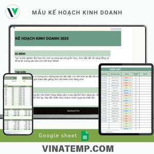 Mẫu Kế hoạch kinh doanh cho năm mới
