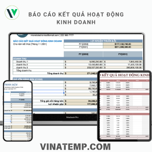Mẫu File Báo Cáo Kết Quả Hoạt Động Kinh Doanh